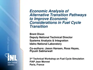 Economic Analysis of Alternative Transition Pathways in Fuel Cycle