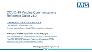 COVID-19 Vaccine Communications Reference Guide v4.0