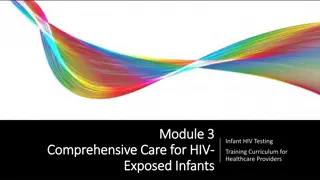 Comprehensive Care for HIV-Exposed Infants Training Curriculum