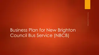 Business Plan: New Brighton Council Bus Service Overview