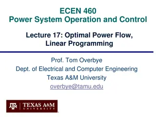 Optimal Power Flow in Power System Operation and Control