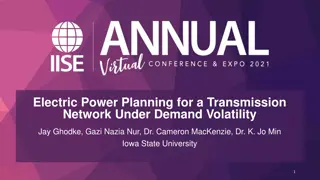 Electric Power Planning for Transmission Networks: Real Options Approach