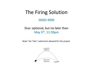 Kinematics-Based Cannon Projectile Simulation Project