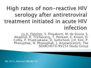 Prospective Cohort Study on Acute HIV Infection in Bangkok