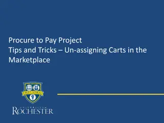 Efficient Tips for Un-assigning Carts in the Marketplace