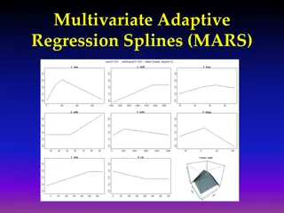 Multivariate Adaptive Regression Splines (MARS)