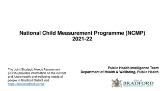 Child Obesity Trends in Bradford District: NCMP 2021-22 Report