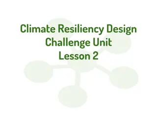 Engaging Unit Lesson on Climate Resiliency Design Challenge