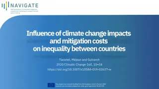 Climate Change Impacts on Inequality Between Countries