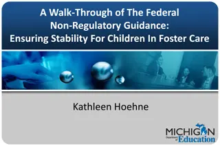 Enhancing Educational Stability for Children in Foster Care