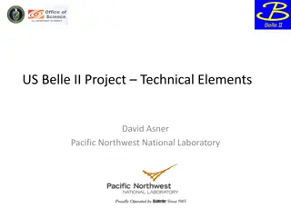 US Belle II Project Technical Elements by David Asner at Pacific Northwest National Laboratory