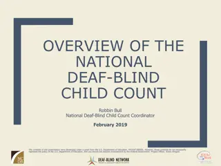 Overview of National Deaf-Blind Child Count