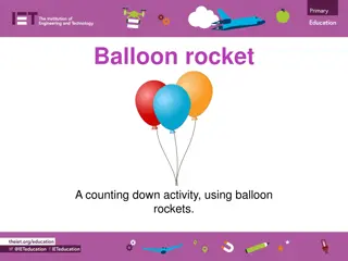 Exciting Balloon Rocket Countdown Activities