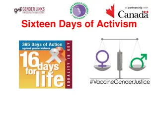 Empowering Women: Sixteen Days of Activism 2021 - Key Dates, Themes, and Advocacy