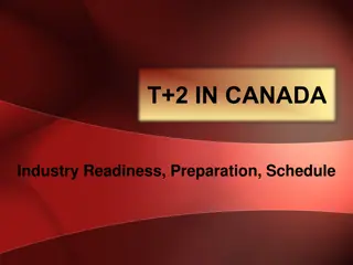 Canada's Transition to T+2 Settlement Cycle