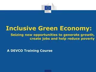 Understanding the Inclusive Green Economy for Sustainable Development