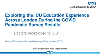 Exploring ICU Education Experience in London During COVID Pandemic