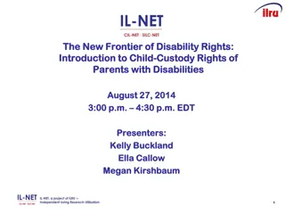 The New Frontier of Disability Rights: Child Custody Challenges