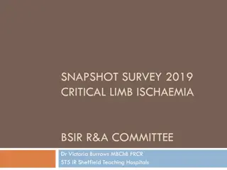 Best Practices in Critical Limb Ischaemia Care Pathways