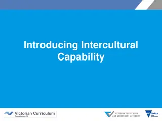 Enhancing Intercultural Capability in Victorian Curriculum