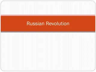 Overview of the Russian Revolution and World War I