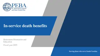 Death Benefits for Active Members in Fiscal Year 2025