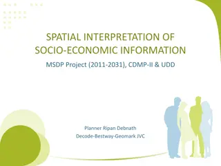 Spatial Interpretation of Socio-Economic Information in Urban Area