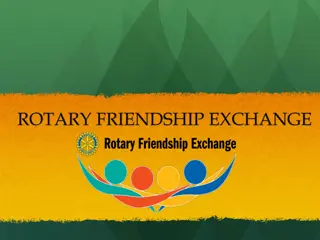 Explore Rotary Friendship Exchange: Travel, Friendship & Adventure!