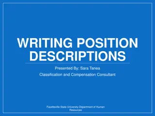 Comprehensive Guide to Writing Position Descriptions for Effective HR Management