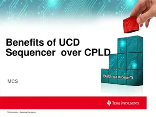 Benefits of UCD Sequencer in Power Management Solutions