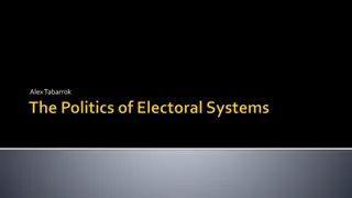 Electoral Systems and Minority Representation