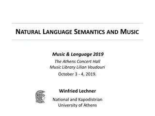 Exploring the Relationship Between Language and Music