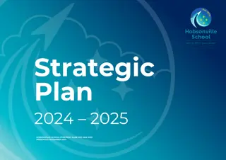 Hobsonville School Strategic Plan 2024-2025 Overview