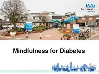 Mindfulness for Diabetes Workshop: Exploring Benefits and Practices