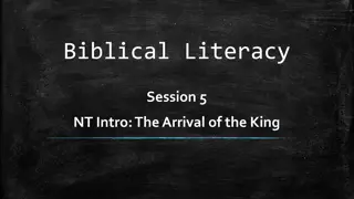 The Arrival of the King: Tension Between Christ and Satan