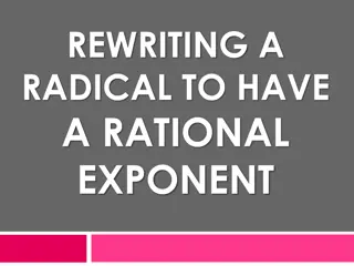 Rewriting Radicals to Rational Exponents: Examples and Solutions