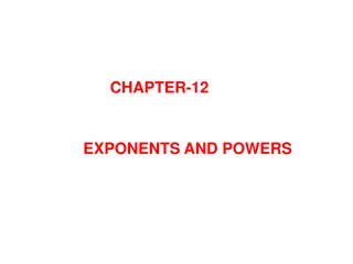 Understanding Exponents and Powers in Chapter 12