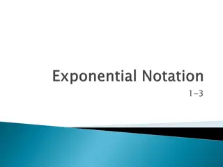 Understanding Exponential Notation and Evaluating Expressions with Exponents