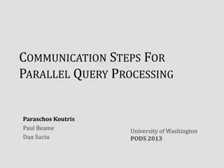 Communication Steps for Parallel Query Processing: Insights from MPC Model