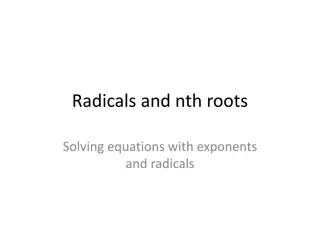 Solving Equations with Exponents and Radicals