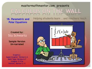 Parametric and Polar Equations in Calculus