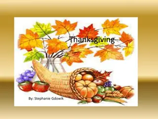 All About Thanksgiving Traditions