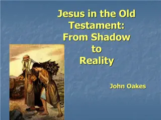 Unveiling Jesus in the Old Testament: A Journey from Shadow to Reality