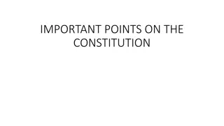 Founding Principles and Debates in the Creation of the Constitution