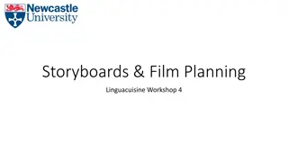 Guide to Storyboarding and Film Planning for Linguacuisine Workshop