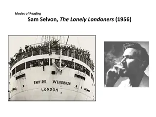 Exploration of Identity and Colonization through the Lens of Sam Selvon's 