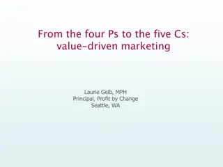 Evolving Marketing Strategies: From 4 Ps to 5 Cs