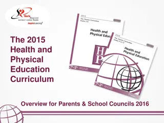 Enhancing Health and Physical Education Curriculum for Student Well-being