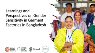 Gender Sensitivity Initiatives in Bangladesh Garment Factories