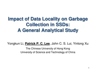 Impact of Data Locality on Garbage Collection in SSDs: A General Analytical Study